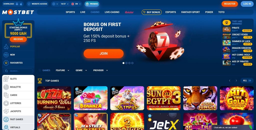 Обзор казино Mostbet на 2026 год